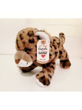 Ganz Leopard Stuffed Animal 10” inch Soft New